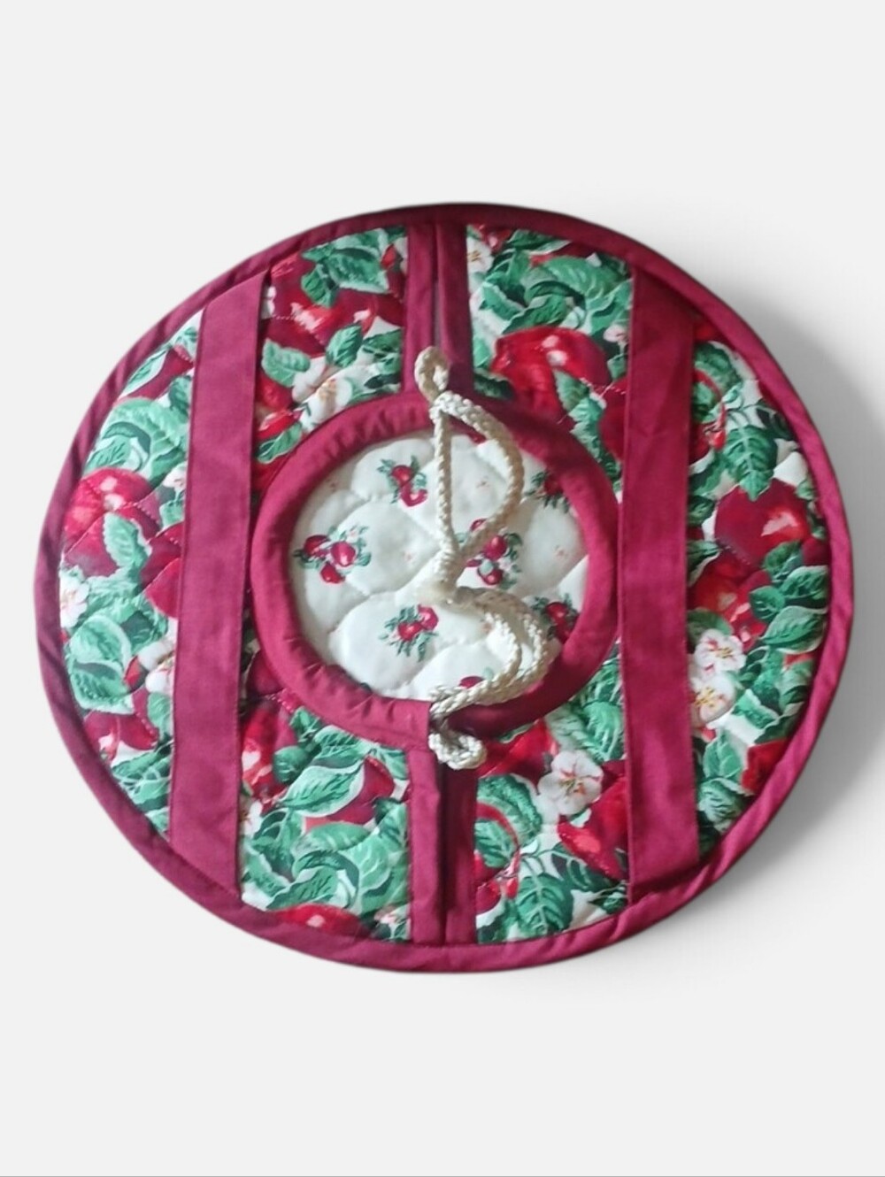 Vintage Pie Holder | Pot Luck Tote | Hot Plate Holder